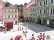 Rynek w Leśnej latem 2010 roku - fotoreportaż