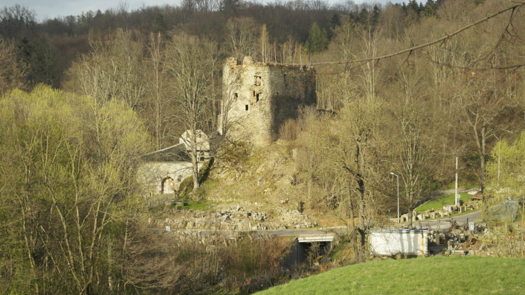 Zamek w Świeciu wybudowany w XIV w. w dolinie Bruśnika, w celu ochrony szlaku handlowego.